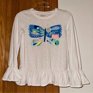 Cat & Jack top for a girl L 10/12; 60% cotton 40% polyester